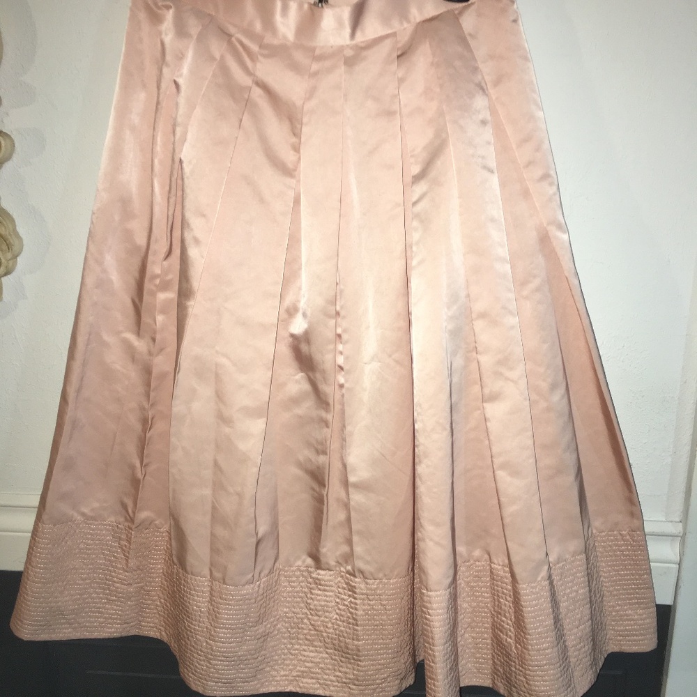 Banana Republic silk maxi skirt